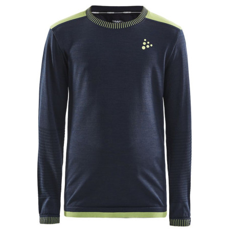 Tricou copii Craft Fuseknit Comfort albastru închis