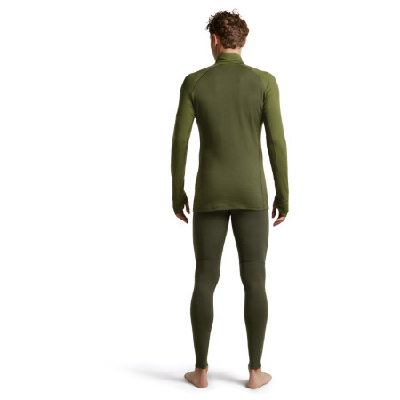 Tricou funcțional bărbați Icebreaker Men Mer 200 ZoneKnit LS Half Zip