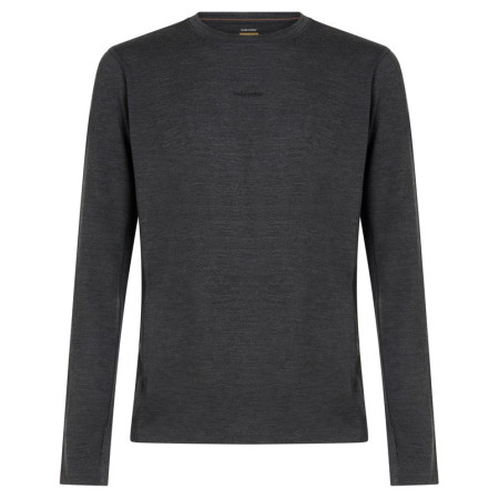 Tricou funcțional bărbați Icebreaker Men 200 MerinoFine Ace LS Crewe gri Jet Hthr-011