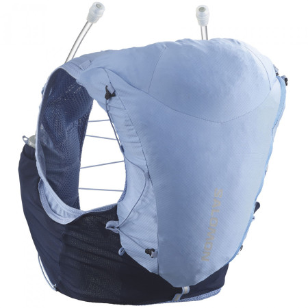 Vestă de alergat Salomon Adv Skin 12 English Manor / Black Iris albastru