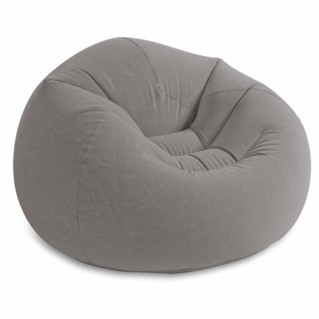 Fotoliu gonflabil Intex Beanless Bag Chair gri