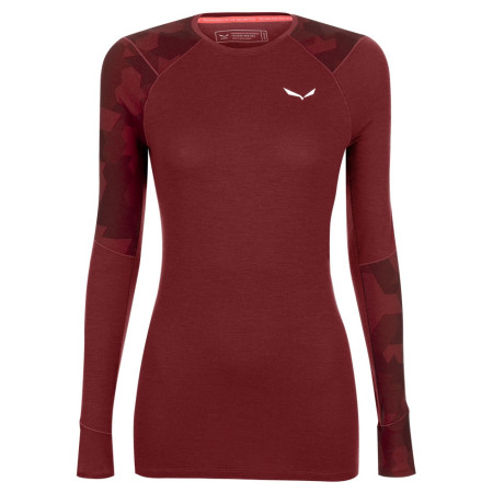 Tricou femei Salewa Cristallo Warm Amr W L/S Tee.
