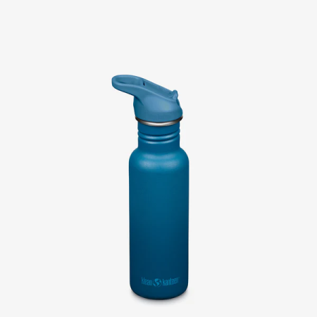 Sticlă oțel Klean Kanteen Classic Narrow 18oz (w/Flip Seal Sport) albastru Corsair
