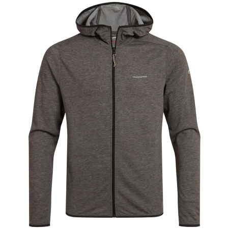 Hanorac bărbați Craghoppers NosiLife Deft Hooded Jacket gri Black Pepper Marl