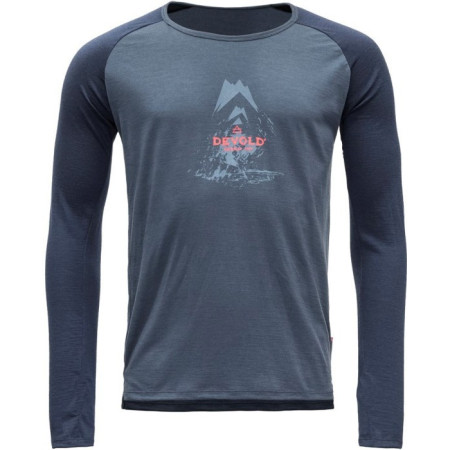 Tricou bărbați Devold Romedal Man Shirt albastru