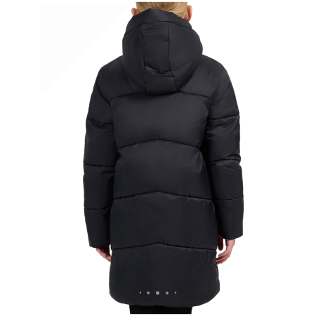 Geci de iarnă pentru fete 4F Down Jacket F0921 Deep Black