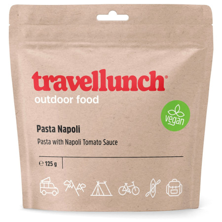 Mâncare deshitradată Travellunch Paste Napoli vegetariene 125g