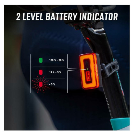 Stop pentru bicicletă Sigma Nyte 70