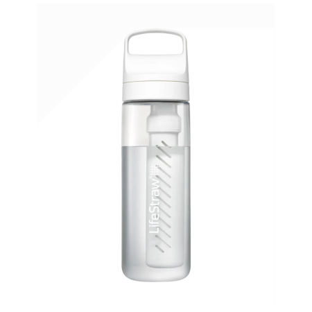 Sticlă cu filtru LifeStraw Go 2.0 Water Filter Bottle 650 ml transparentă Clear