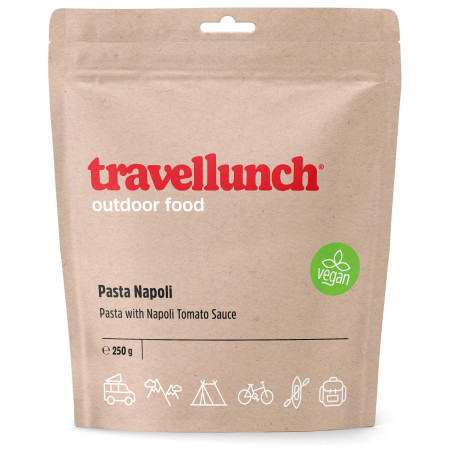 Mâncare deshitradată Travellunch Paste Napoli vegetariene 250g