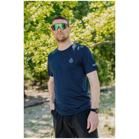 Tricou bărbați Zulu Merino Quest 160 Short Comfy