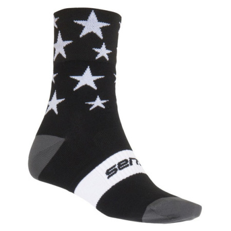 Șosete  Sensor  Stars negru/alb negru/alb černá/bílá