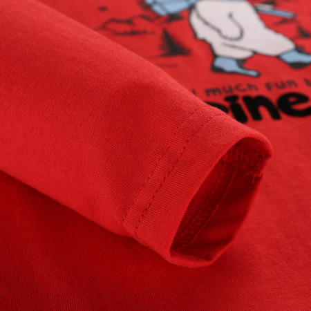 Tricou copii Alpine Pro Ecco 2 Red