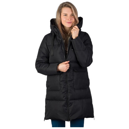 Geacă lungă de iarnă femei Northfinder Izabel negru black