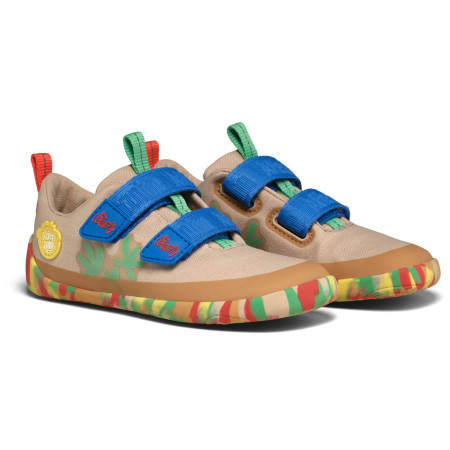 Încălțăminte copii Affenzahn Sneaker Cotton Happy maro Affenzahn