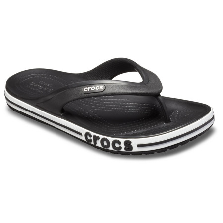 Șlapi Crocs Bayaband Flip negru/alb