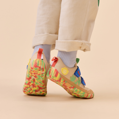 Încălțăminte copii Affenzahn Sneaker Cotton Happy