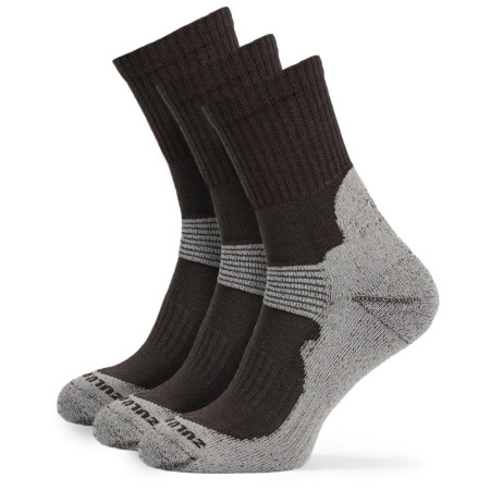 Șosete Zulu Merino Allseason 3-pack gri/maro grey/brown