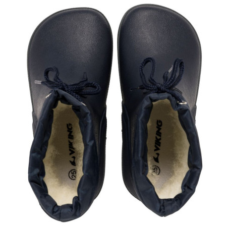 Încălțăminte de iarnă copii Viking Outdoor Footwear Alv Barefoot Warm Navy