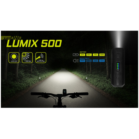 Far frontal Just One LUMIX 500