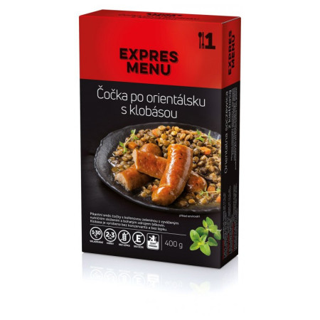 Fel principal Expres menu KM Linte în stil oriental cu cârnați