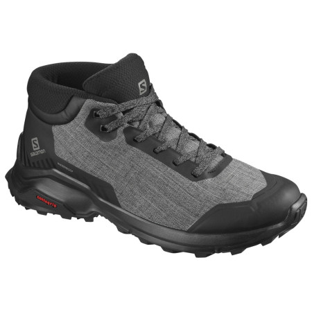 Încălțăminte bărbați Salomon X Reveal Chukka Climasalomon™ Waterproof negru Black