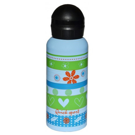 Sticlă sport alu Quick Sport Sky Print