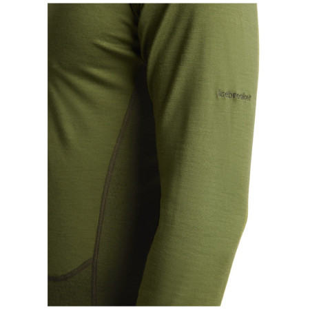 Tricou funcțional bărbați Icebreaker Men Mer 200 ZoneKnit LS Half Zip