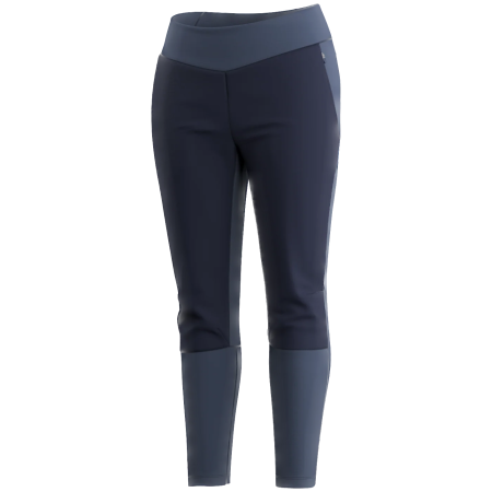 Pantaloni femei Smartwool Women's Active Fleece Wind Pant albastru închis Nghtfl/Dp Nvy