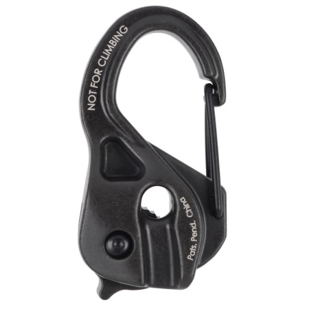 Carbinieră auxiliară Nite Ize CamJam XT Large Aluminium Cord Tightener negru Černá