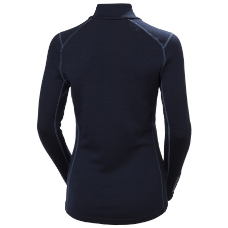 Tricou funcțional femei Helly Hansen W Lifa Merino Midw Gra 1/2 Zip