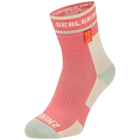 Șosete copii SealSkinz Berney roz Pink