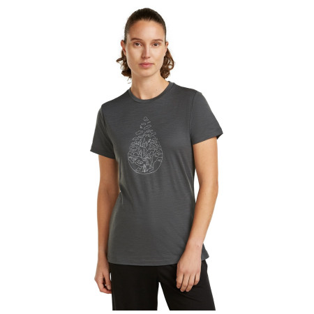 Tricou femei Icebreaker Women Merino 150 Tech Lite SS Tee Hike Path