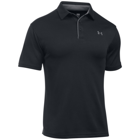 Tricou pentru bărbați Under Armour Tech Polo negru