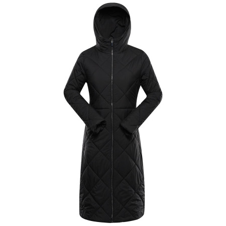 Geacă lungă de iarnă femei Alpine Pro Stawa negru Black