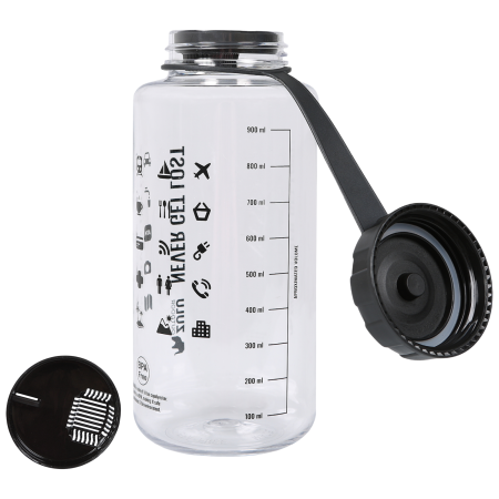 Sticlă Zulu Travel Tritan Wide 1L