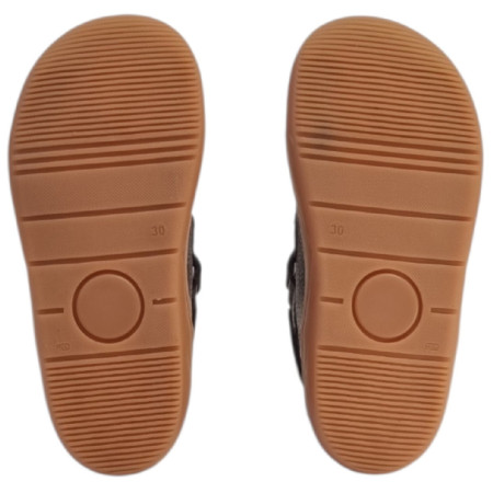 Încălțăminte barefoot pentru copii beBare 3602SA Brown