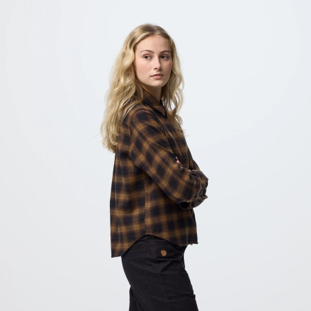 Cămașă femei Fjällräven Övik Boxy Flannel Shirt W