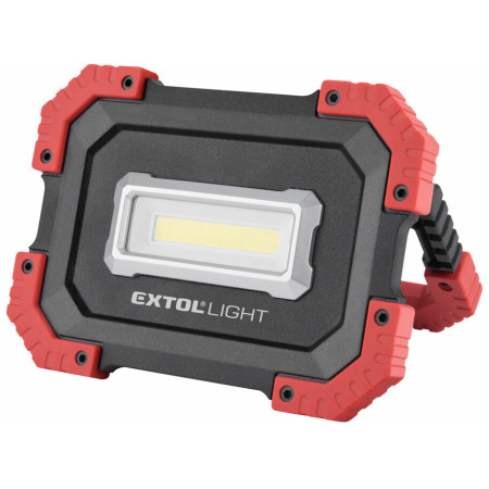 Lumină Extol reflektor LED s powerbankou negru