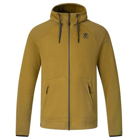 Hanorac bărbați Rafiki Pantera Zip galben/maro dried tobacco
