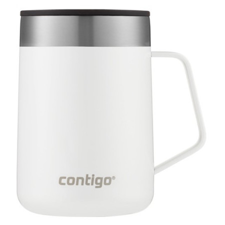 Cană termică Contigo Streeterville Desk Mug 420ml alb salt