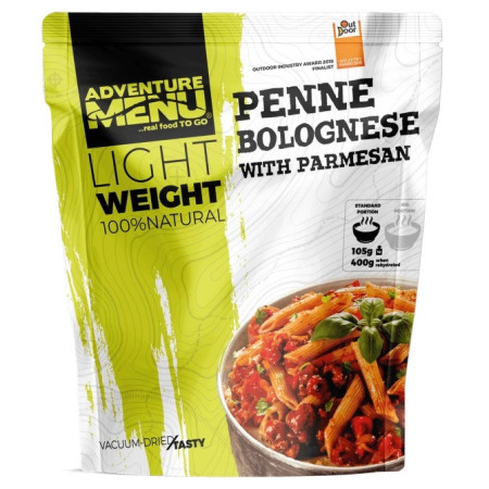 Adventure Menu Lightweight Penne s Boloňskou omáčkou a parmesánem 400 g
