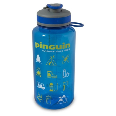 Sticlă Pinguin Tritan Fat Sport 1000 ml albastru blue