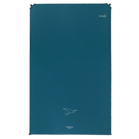 Saltea autogonflabilă Easy Camp Skylark Mat Double 5.0 cm albastru