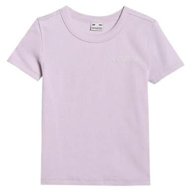 Tricou copii 4F Tshirt F2389 roz deschis LIGHT VIOLET