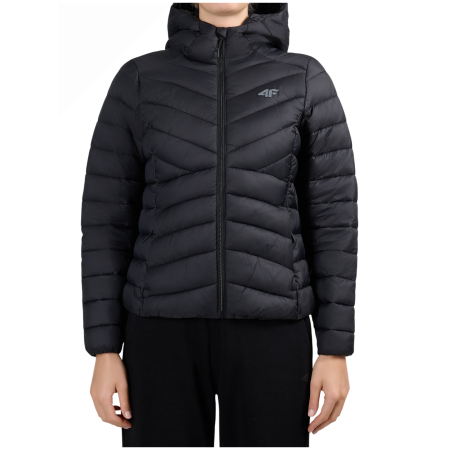 Geacă de iarnă femei 4F Down Jacket F0924 negru Deep Black