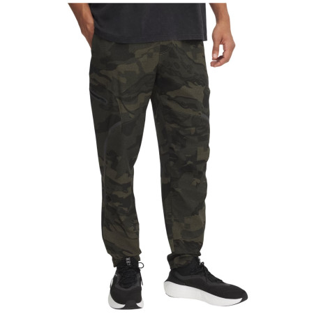 Pantaloni bărbați Under Armour Unstoppable Cargo Pant verde închis Marine OD Green / Baroque Green / Black