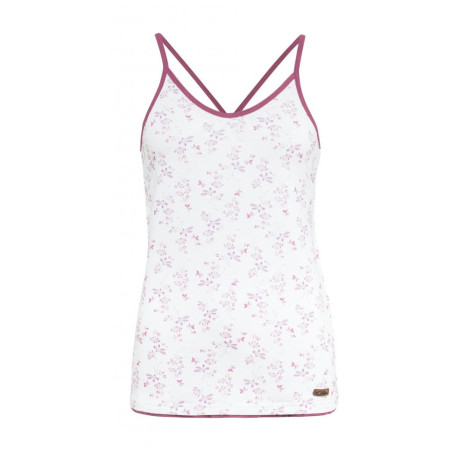 Maiou femei Chillaz Massouri Watercolor Floral alb/roșu