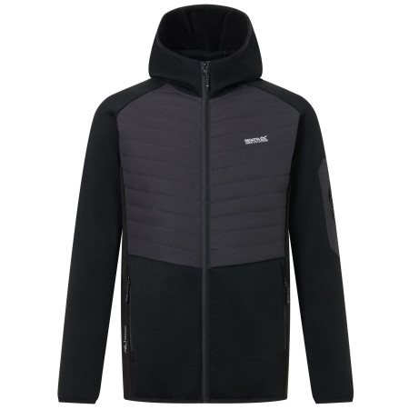 Geacă hibridă bărbați Regatta Newhill Hybrid gri/negru Ash/Black