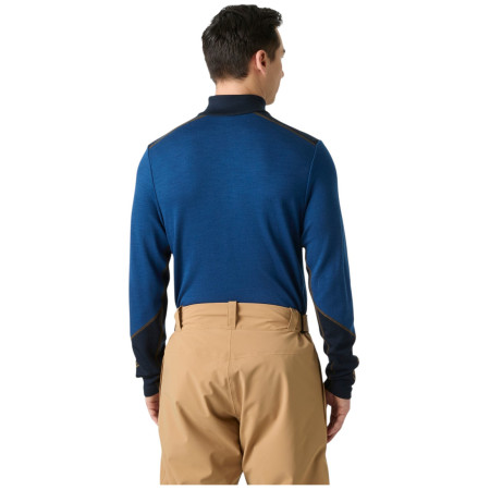 Tricou funcțional bărbați Helly Hansen Lifa Merino Midweight 1/2 Zip